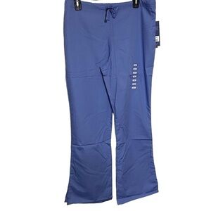 Bundle Cherokee ladies scrub pants 3 ceil blue size small NWT, drawstring‎